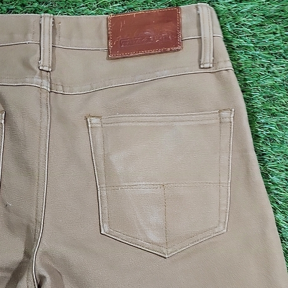 Tellason Men's Tan Chinos Work Pants Style. Straight Leg - Picture 4 of 8